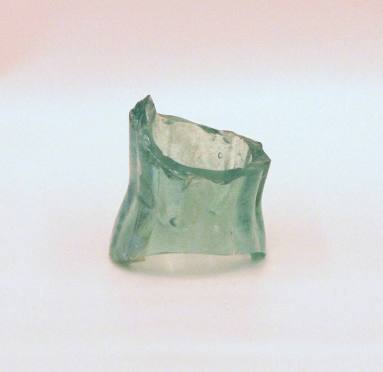 green glass fragment from Old State House