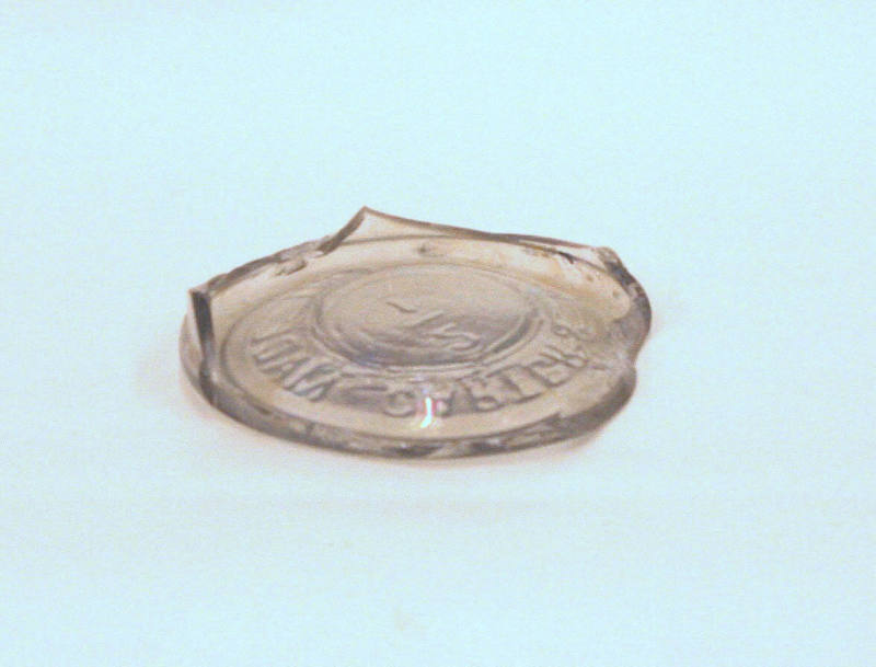 glass fragment found at Old State House