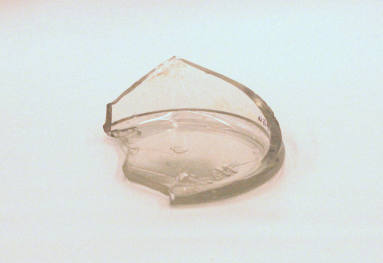 glass fragment found at Old State House