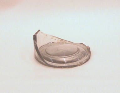 Glass bottle fragment found at Old State House