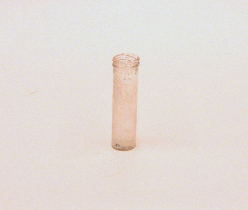 glass medical vial