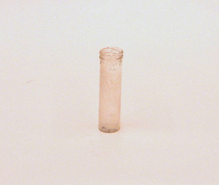 glass medical vial