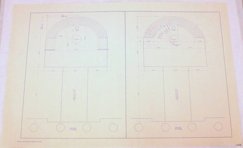 OSH front lawn diagram for election night, 1996