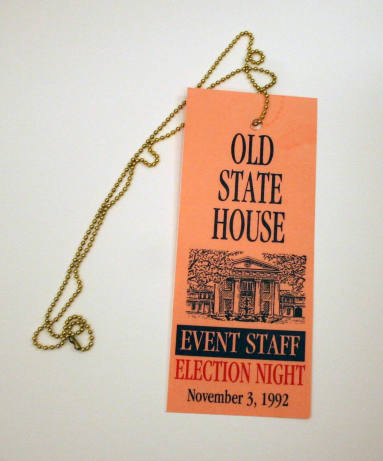 Old State House Staff Event Tag