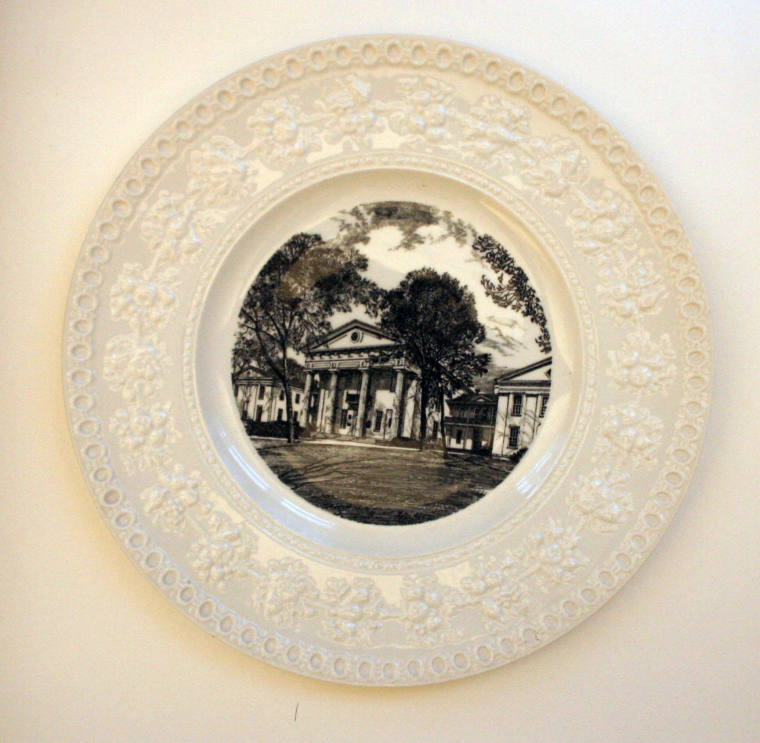 Old State House commemorative plate