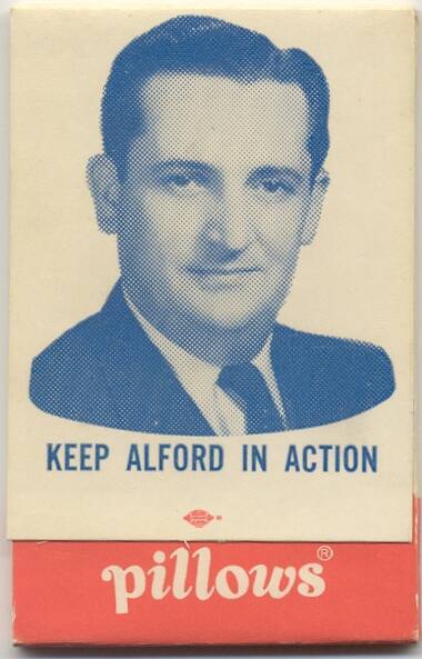 Alford for U.S. Congress hand lotion packet