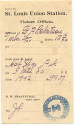 Pinkerton expense receipts