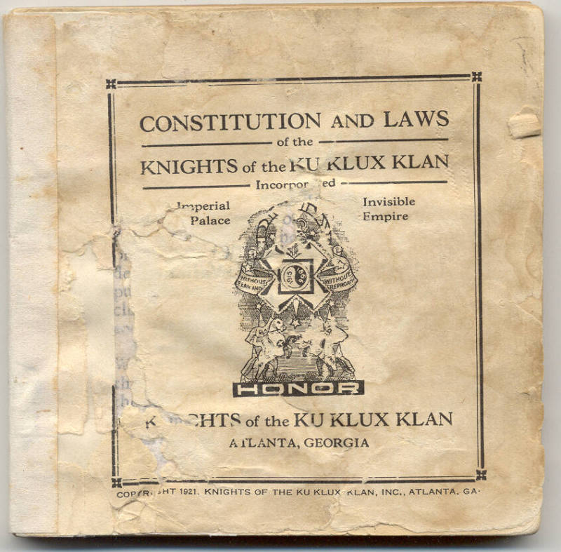 KKK booklet
