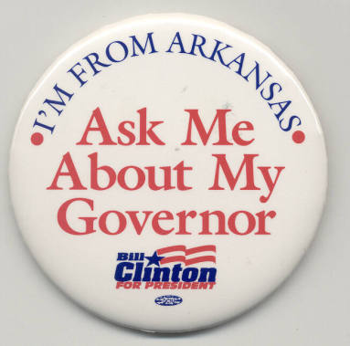 Clinton campaign button