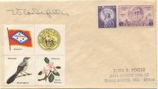 Win Rockefeller letter and envelopes