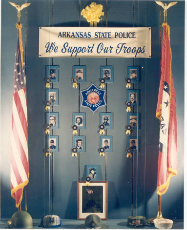 photo of AR State Police tribute