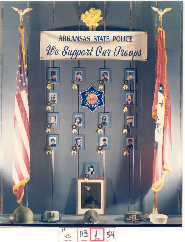 photo of AR State Police tribute