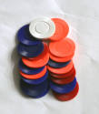 plastic poker chips