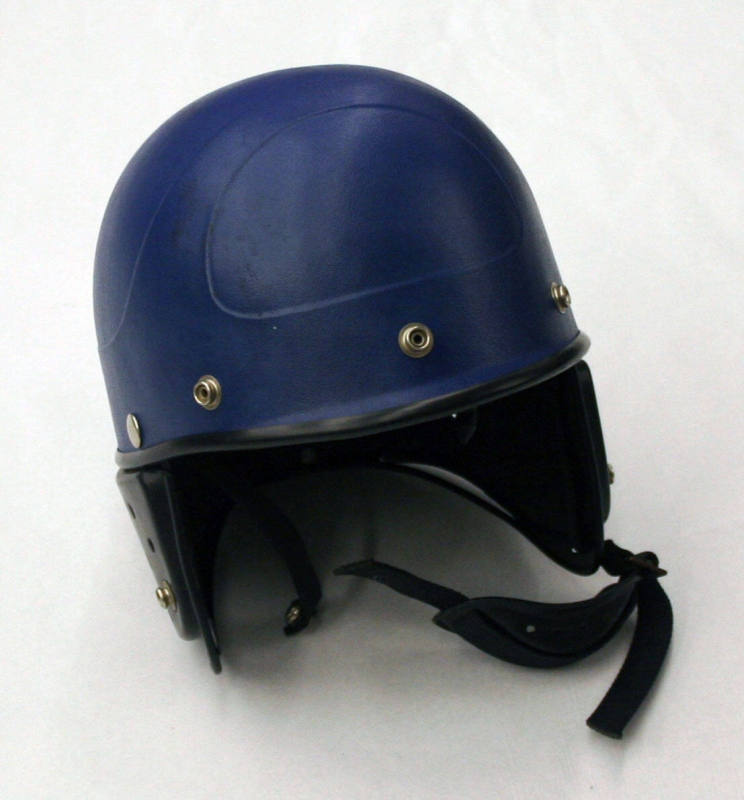 Police riot helmet