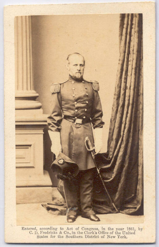 Carte de Visite, Gen. Buell