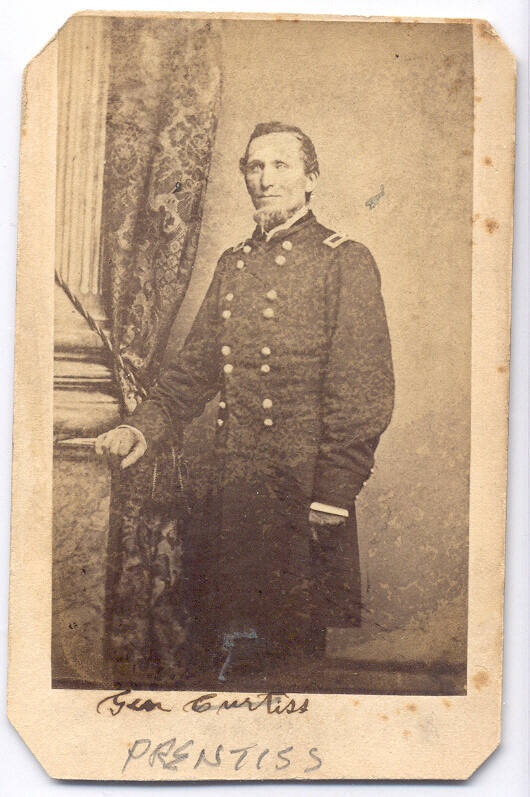 Carte de Visite, Gen. Prentiss