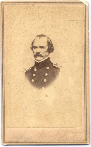 Carte de Visite, Gen. Jos. E. Johnston