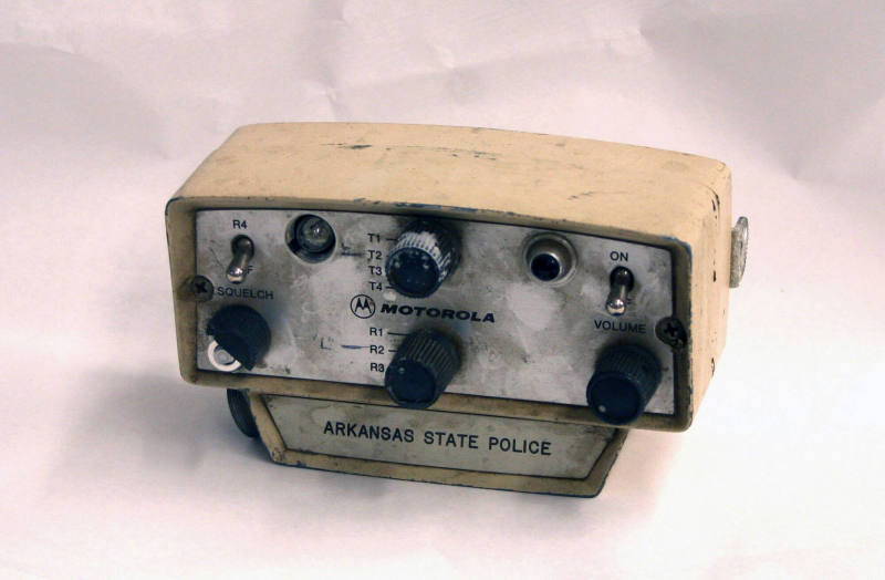 AR State Police Motorola radio unit