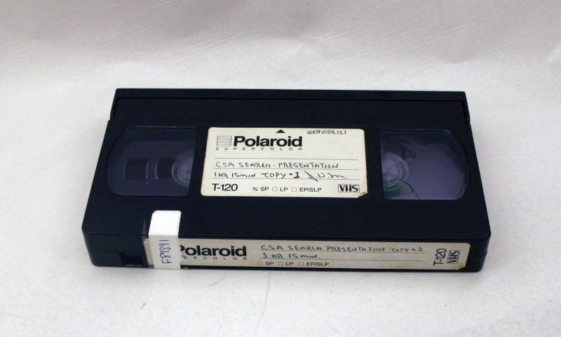 VHS video tape