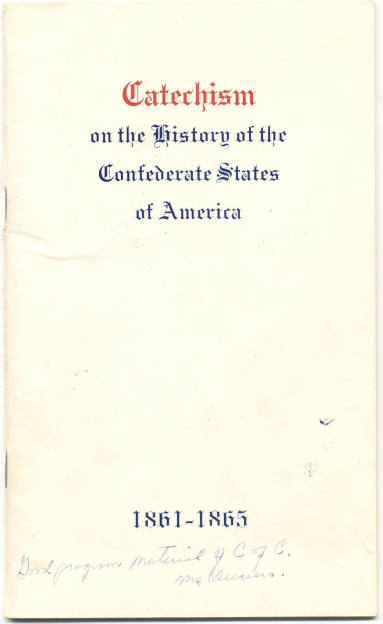 Booklet on Confederate States of America