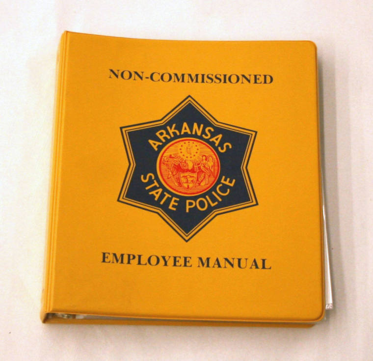 AR State Police Inspection Guide Manual