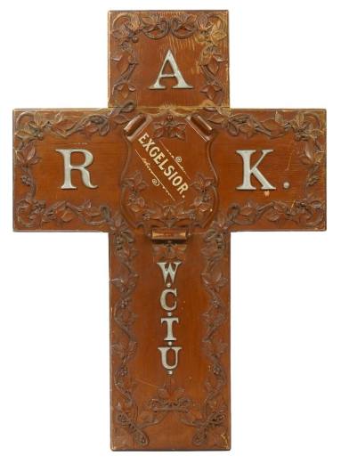 WCTU wooden cross