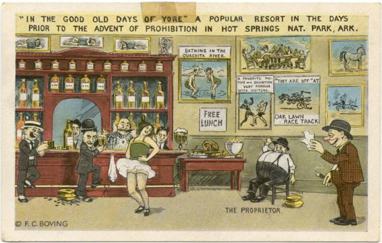 Prohibition postcard