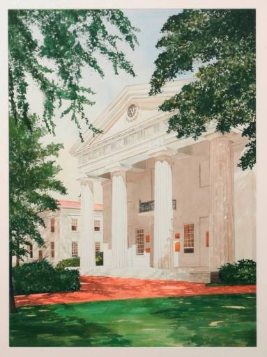 Old State House painting by Bruce Anderson