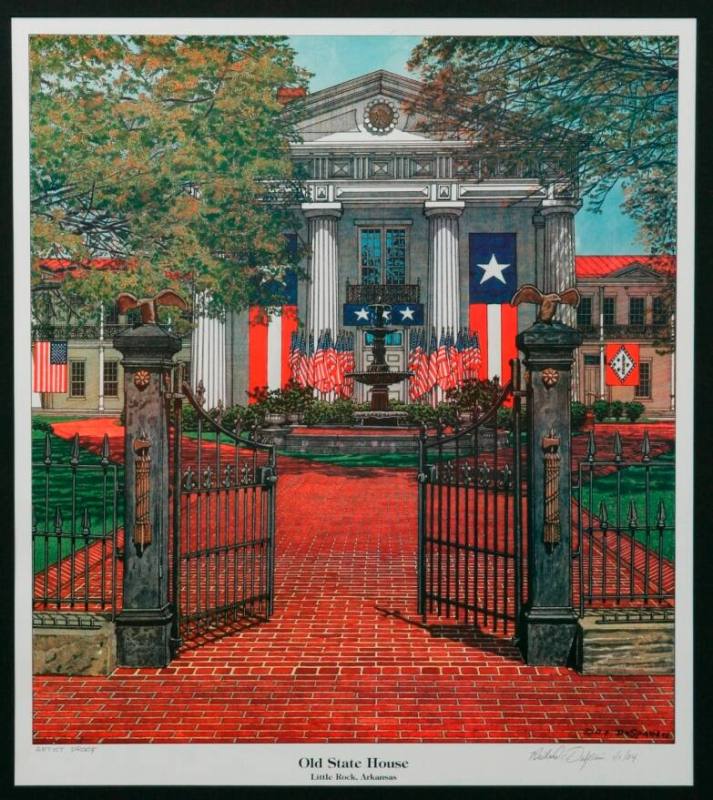 Old State House postcard - Richard DeSpain