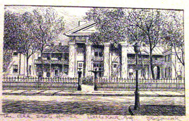 Old State House etching - J. Carl Hancock