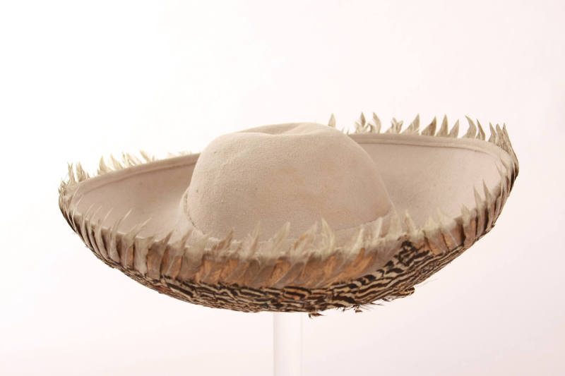 Jack McConnell hat worn by Willie Oates. 