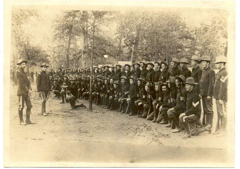 photo of Spanish-American War troops