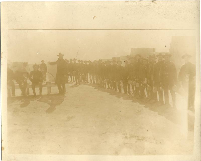 photo - Spanish American troops