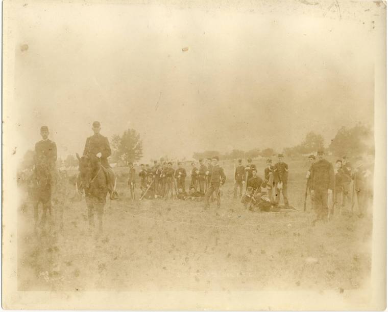 photo - Spanish American troops