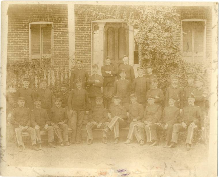 Span-Am. troops photo