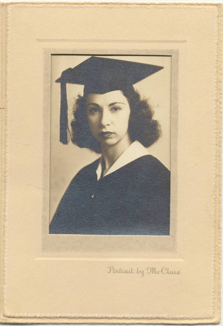 Willie Oates high school graduation portrait