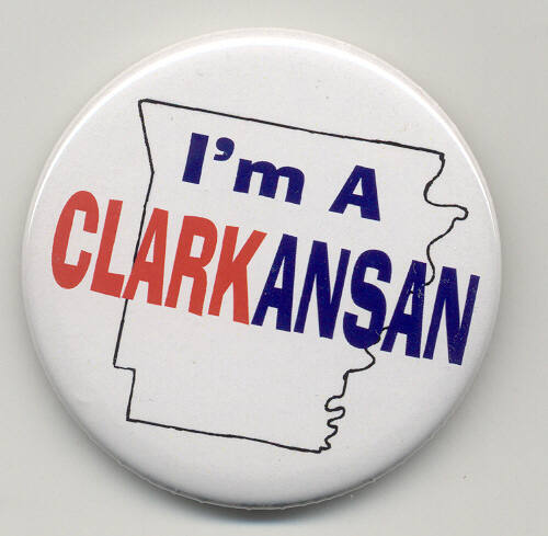  I'm a Clarkansan button