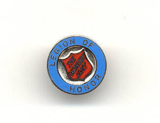 Salvation Army Lapel pin