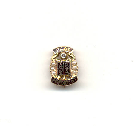 ABWA lapel pin