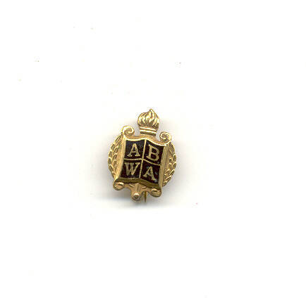 ABWA lapel pin