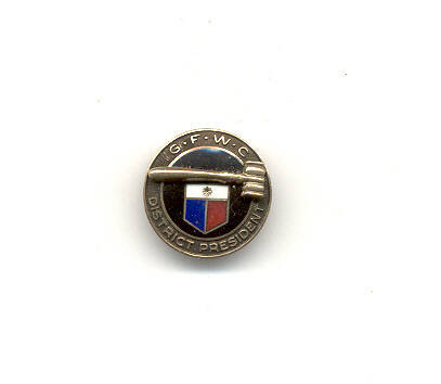 GFWC lapel pin