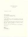 letters from Bill & Hillary Clinton