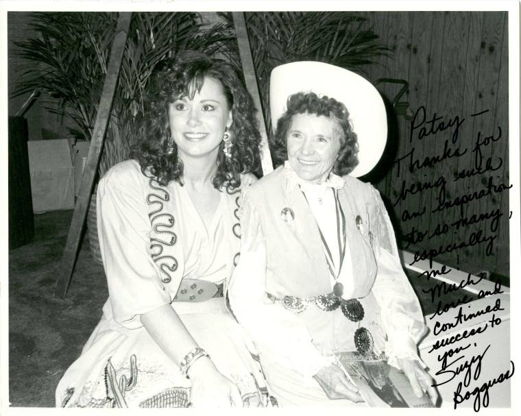 photo - Patsy Montana and Suzy Boggus