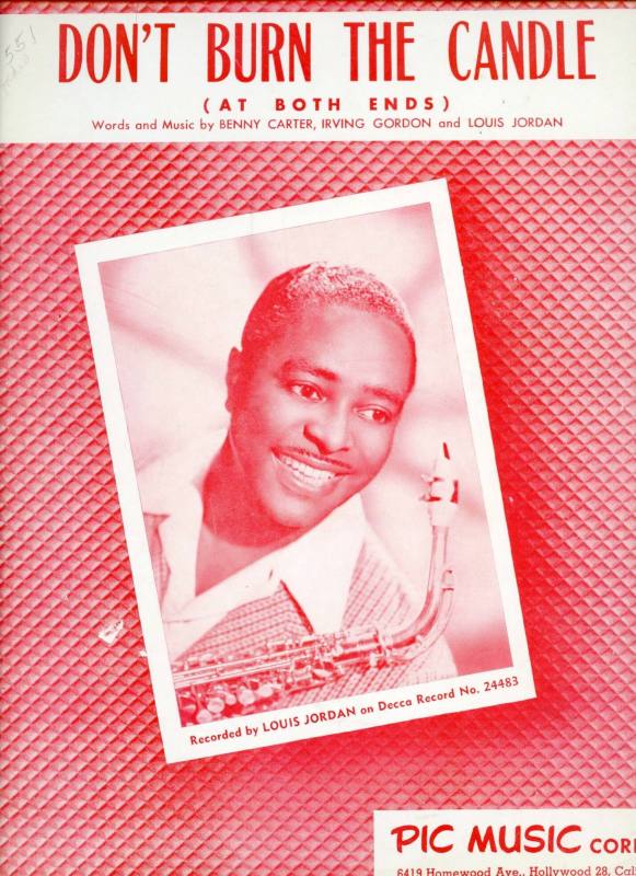 Louis Jordan sheet music