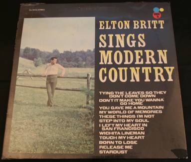 Elton Britt album & cover