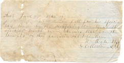 Civil War document