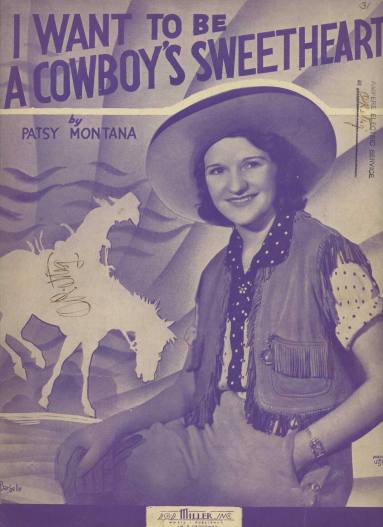 Patsy Montana sheet music