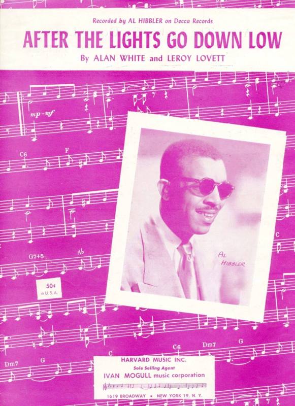 Al Hibbler sheet music