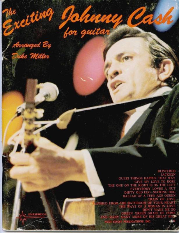 Johnny Cash song book