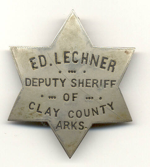 Clay Co. Deputy Sheriff badge